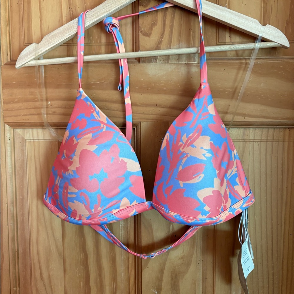 Prana Floral Bikini Top